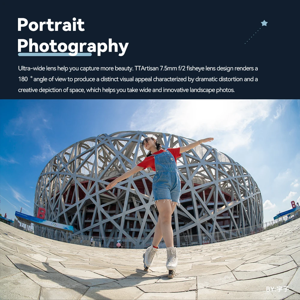 Cena TTArtisan 7.5mm F2 APS-C Szerokokątny Obiektyw Typu Rybie Oko Dla SONY E FUJI X Canon M Nikon Z Leica L Panasonic Olympus M43 Obiektyw Aparatu Tanie TTArtisan 7.5mm F2 APS-C Szerokokątny Obiektyw Typu Rybie Oko Dla SONY E FUJI X Canon M Nikon Z Leica L Panasonic Olympus M43 Obiektyw Aparatu