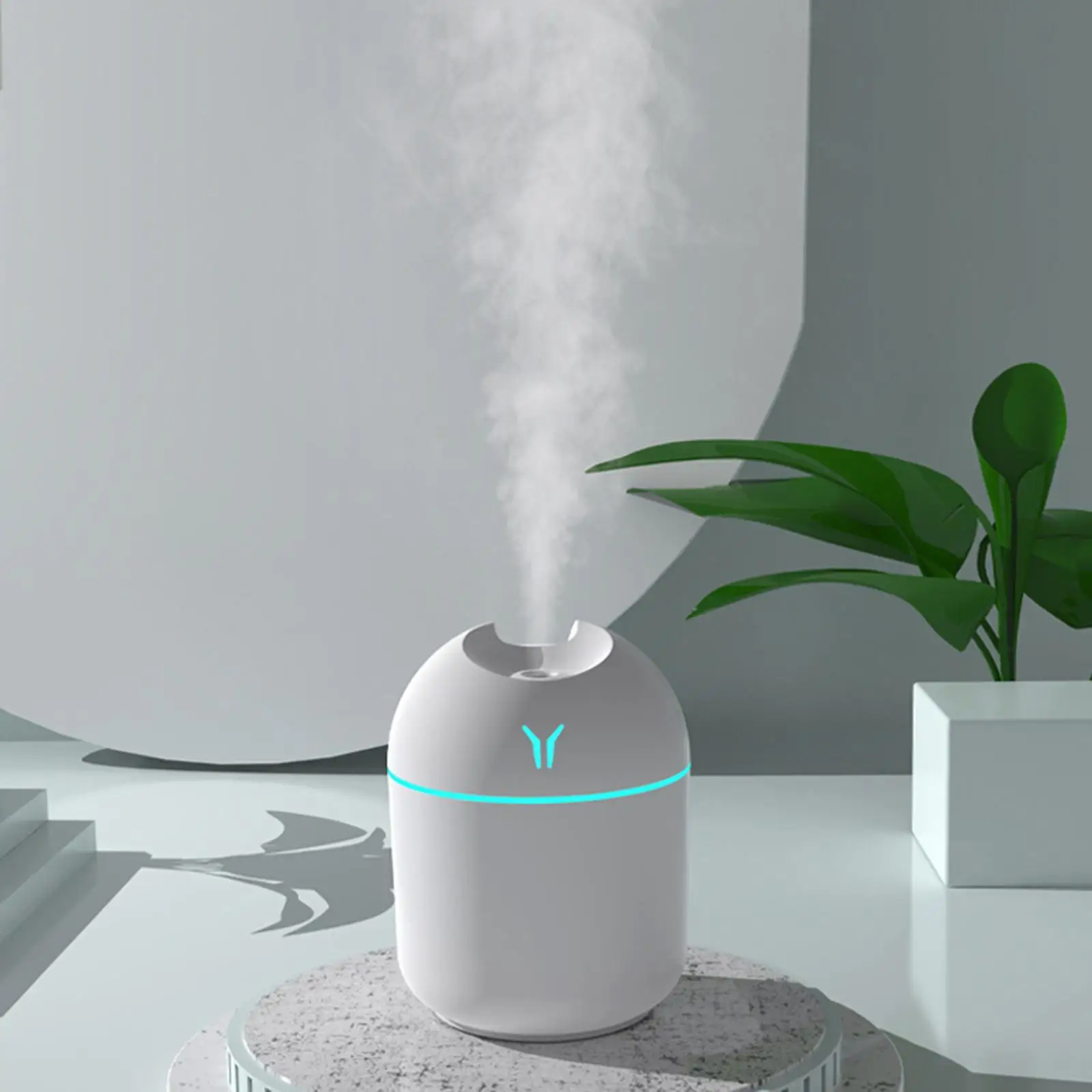 

250ML Mini Air Humidifier Romantic Light USB Essential Oil Diffuser Car Purifier with LED Light Aromatic Anion Sprayer Dropshipp