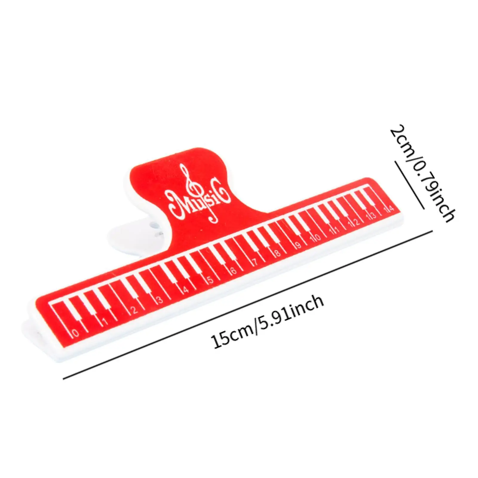 8 шт. зажим для музыкальных нот универсальный фортепиано газет журналов рецептов