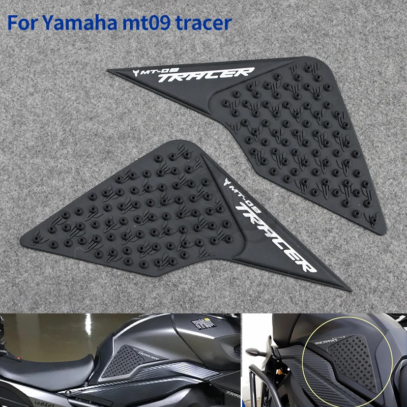 

For Yamaha MT09 MT-09 TRACER FJ-09 Tracer 900 GT Anti slip Tank Pad Sticker Side Pad Traction Knee Grip Protector 2015 - 2020