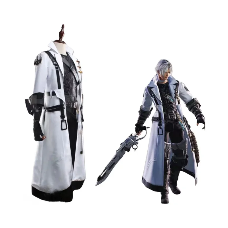 Final Fantasy XIV FF14 Thancred Waters Косплей Костюм Вечеринка Рождество Хэллоуин на заказ любой