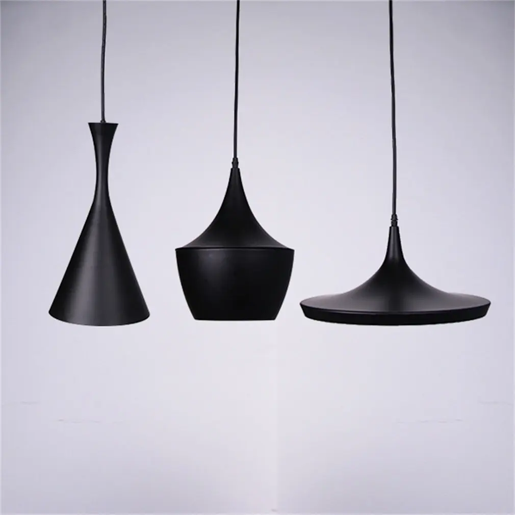 

Home Cafe Ceiling Lampshade Hanging Pendant Chandelier Fixture Black