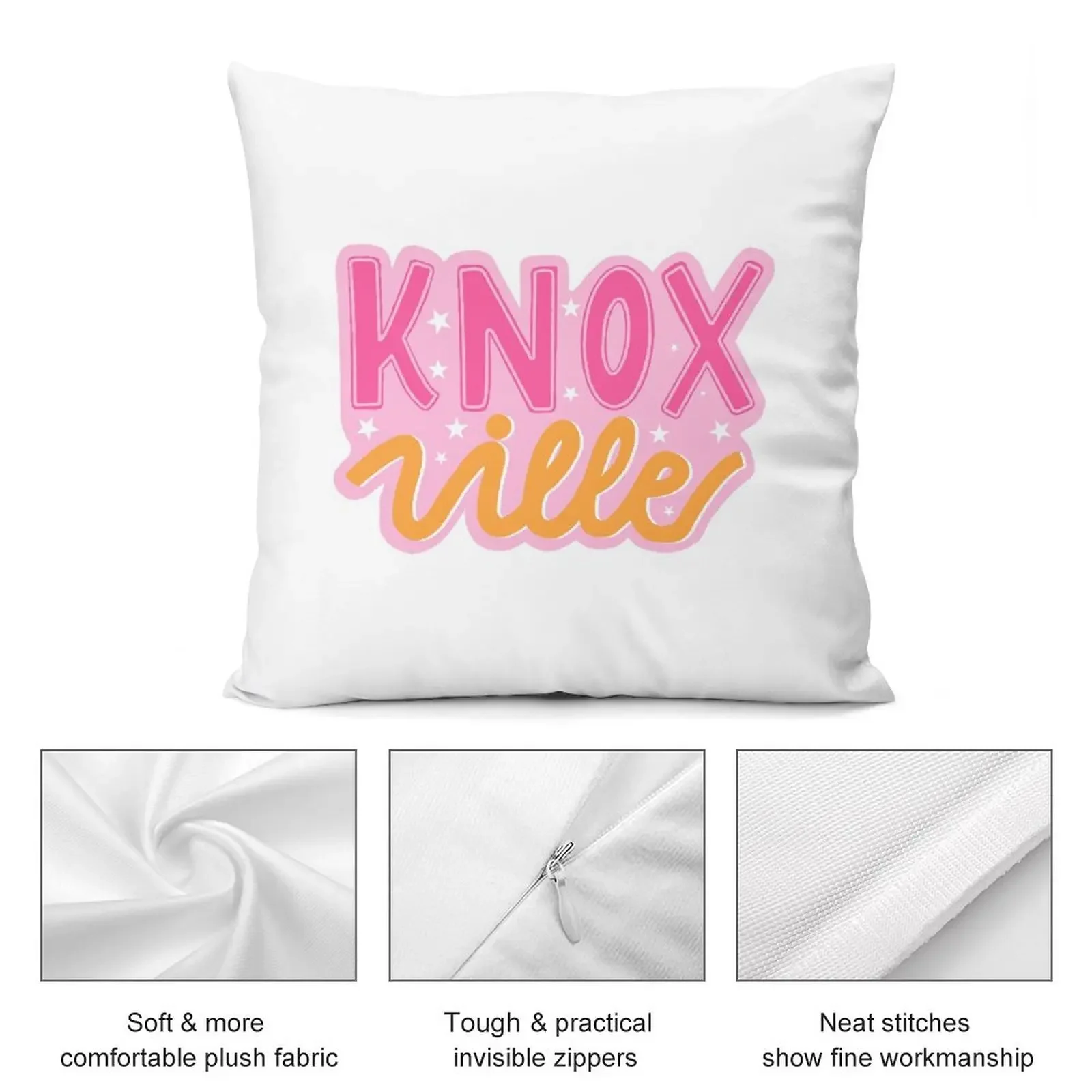 Knoxville розовые и оранжевые звезды декоративная подушка наволочки чехол для дивана