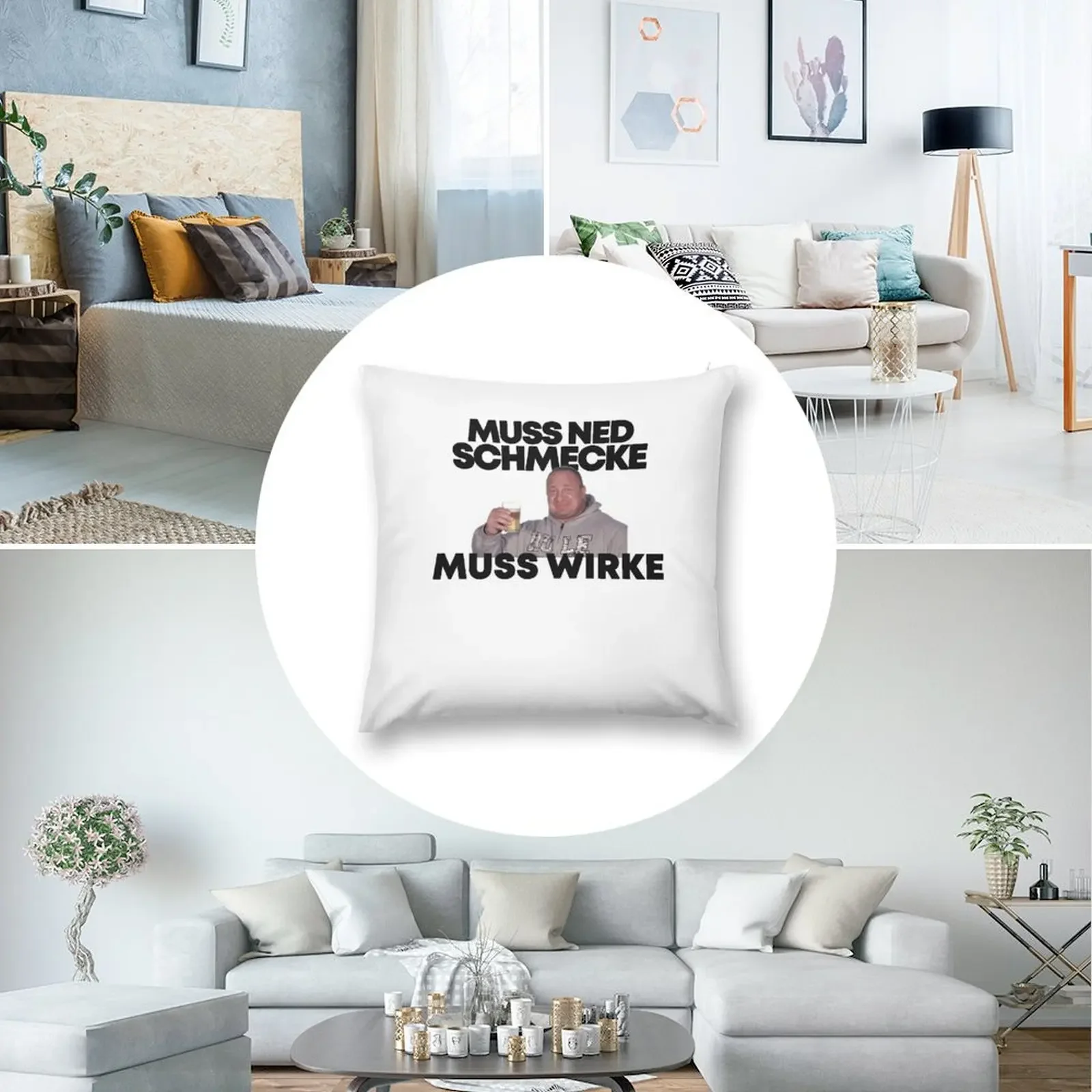 Декоративная подушка Markus Ruhl Meme декоративные наволочки для дивана подушки
