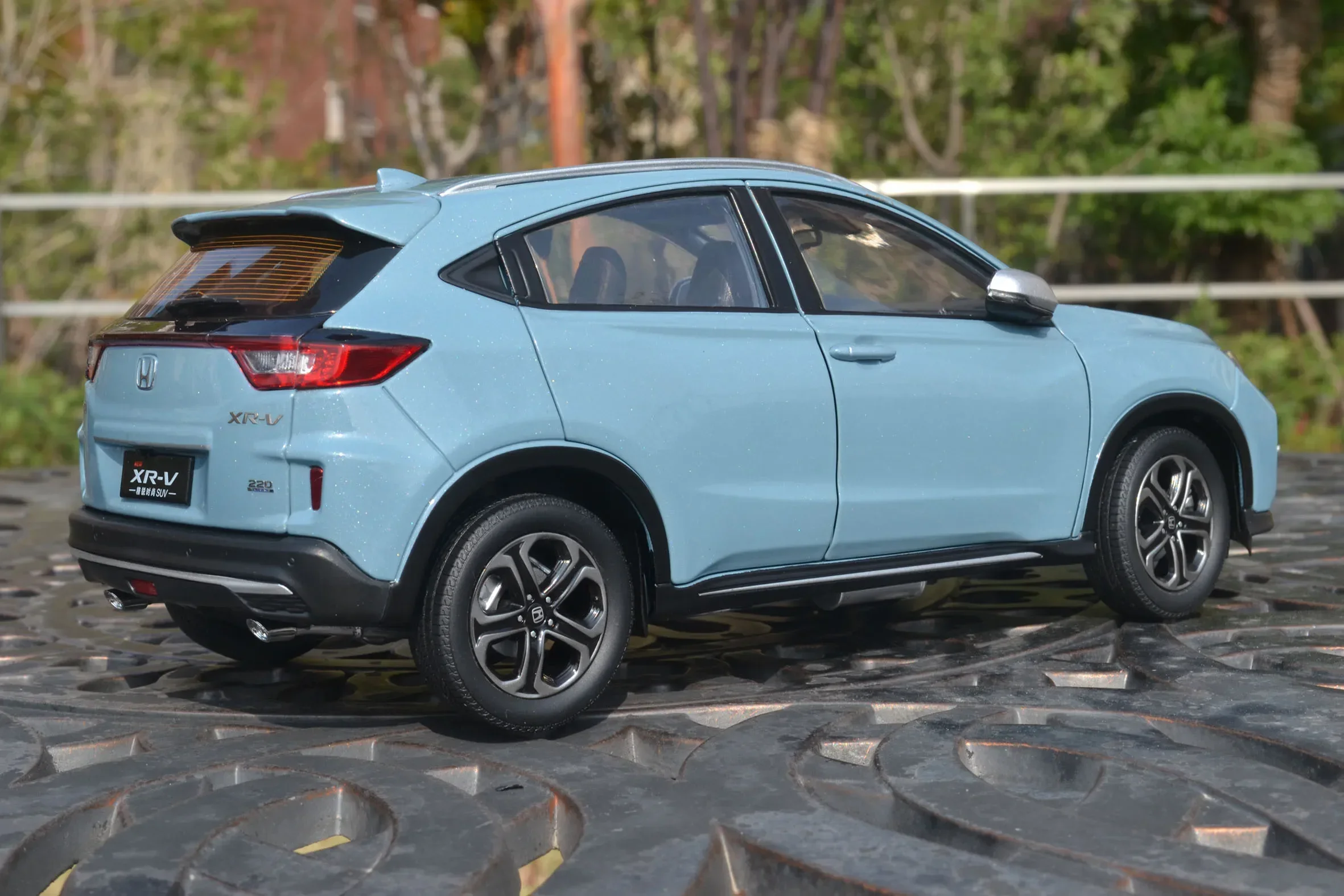 1/18 для Honda XRV XR-V SUV 2019 металлическая литая модель автомобиля детей мальчиков