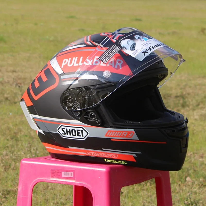 SHOEI X14 Helmet X-Fourteen R1 60th Anniversary Edition Red Ant Helmet Full Face Racing Motorcycle Helmet Casco De Motocicleta enlarge