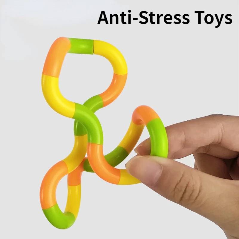 

Anti-Stress Toys Twisting Adult Decompression Children Deformation Rope Suitable for Stressful Children To Play Toy Gadgets