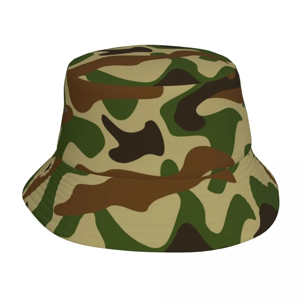 

2022 Men Women Summer Camouflage Bucket Hat Bob Fisherman hat Outdoor Travel Sun Visor Fashion Panama