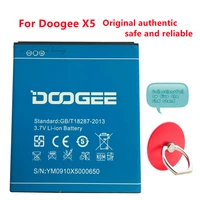 original mobile phone battery for doogee x5 x5 pro batteries 2400mah 3 7v li ion battery rechargeable bateria high quality