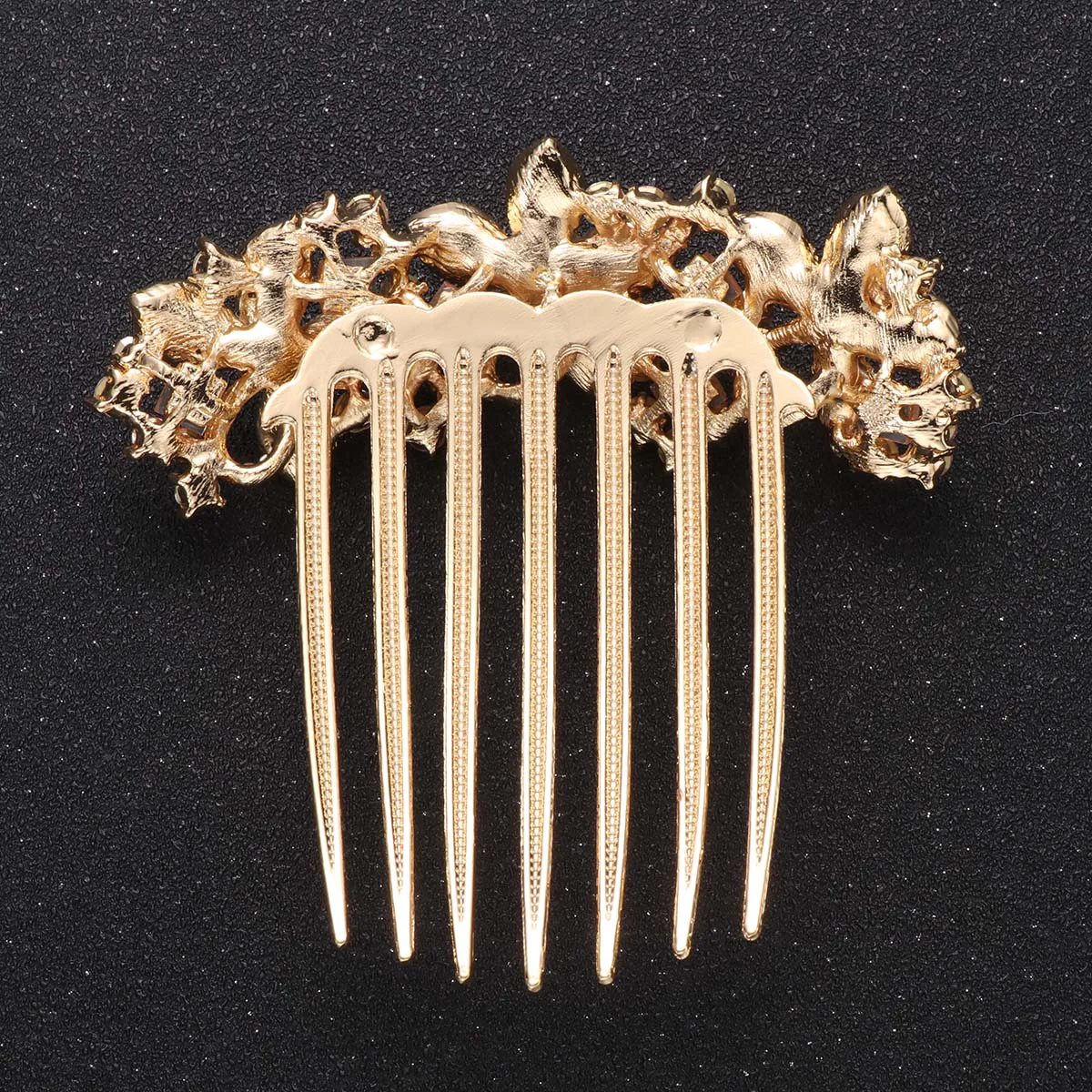 

Hair Comb Wedding Bridal Accessoriesbride Clip Flower Crystal Women Rhinestones Combs Side
