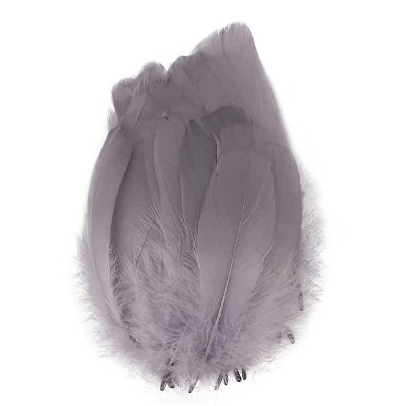 

1000Pcs Soft Goose Feather 13-18cm Natural Swan Plume for DIY Jewelry Creation Handicraft Accessories Wedding Party Decoration