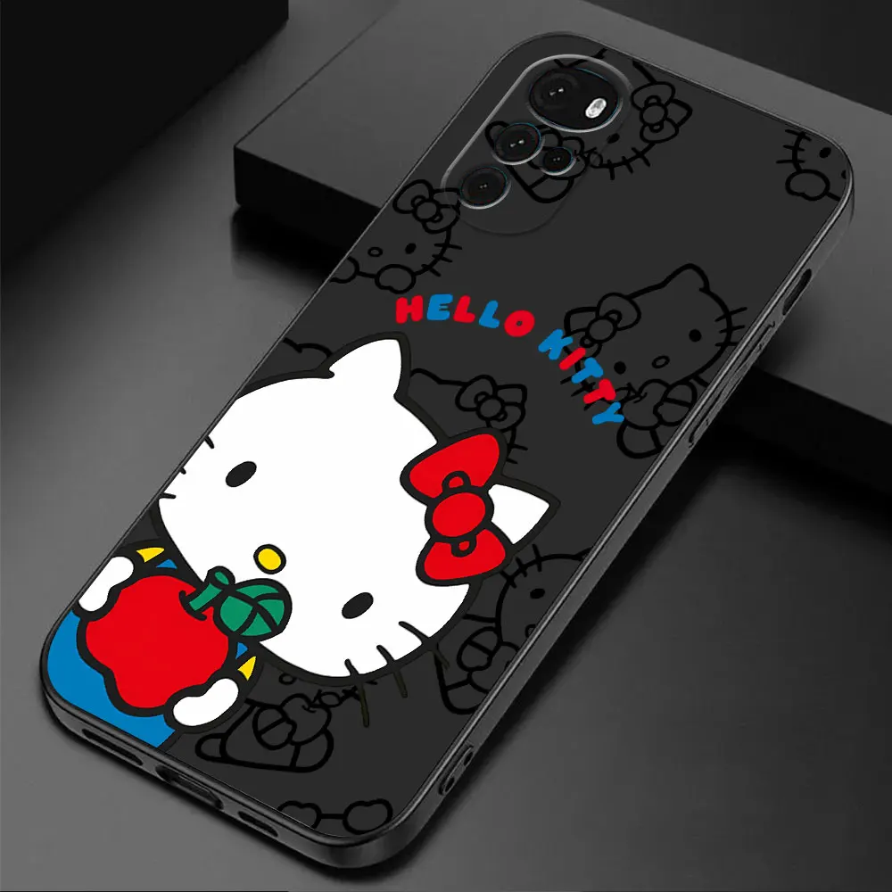Милый чехол для телефона Hello K-Kitty Sanrio Moto G30 G31 G50 4G 5G G51 G60 G60S G71 G22 G32 G52 G72 G53 G73
