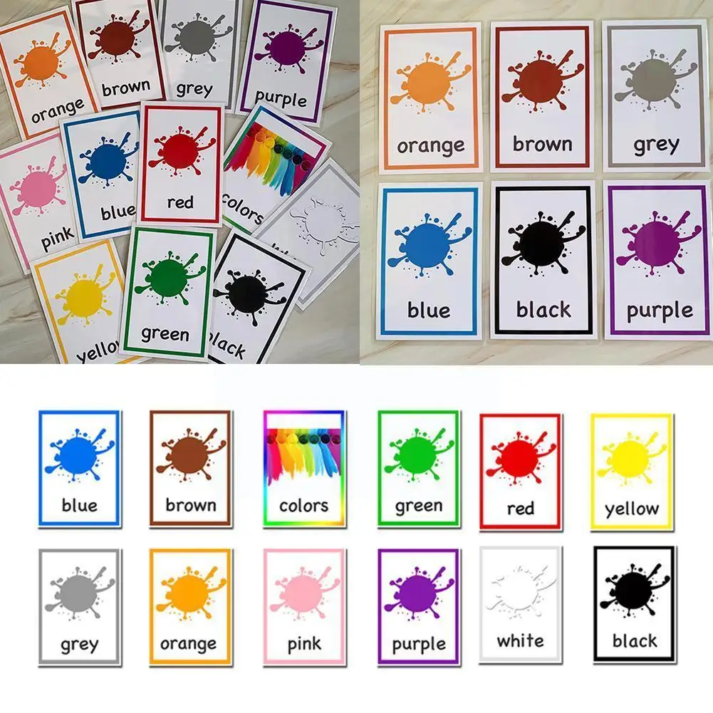 

Английские Обучающие карточки для слов, детские цветные карточки с фонариками, 12 шт./компл., игрушки с памятью, слова, быстрая игра для раннег...