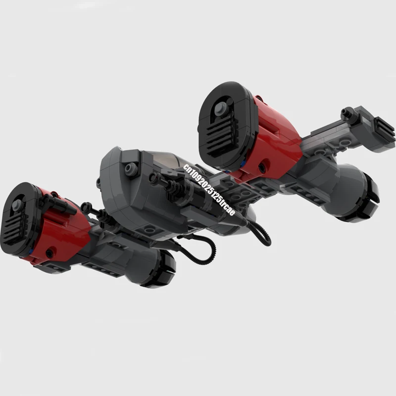 Новинка 427 шт. знаменитая звезда боевой фильм Moc модель космического истребителя