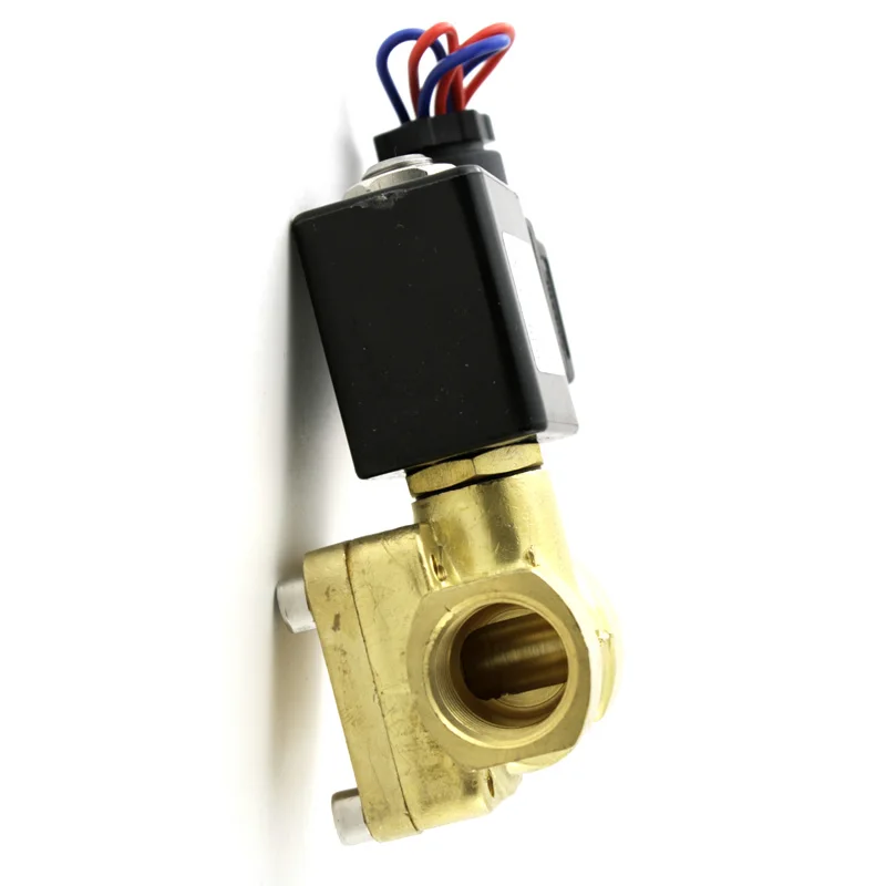 

High Quality 1/2'' 230PSI Pressure Brass Solenoid Valve 0927200 FKM Seal Normally Closed Diaphragm 220V AC