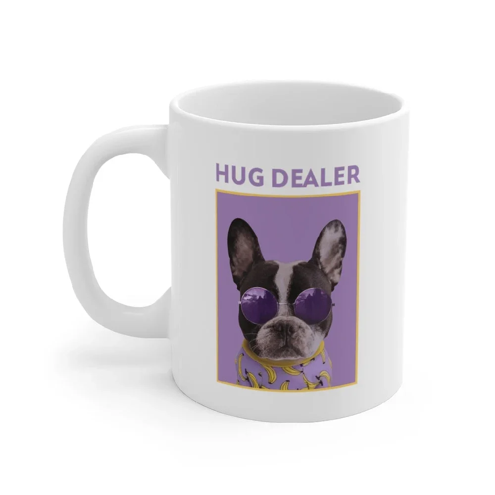 

Pug Hug Dealer Mug kitchen accessories water bottle