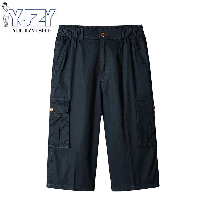 

2022 Summer Pure Cotton Fashion Shorts Man Multiple Pockets Breathable Cargo Man Shorts Brand Business Size High Quality Shorts