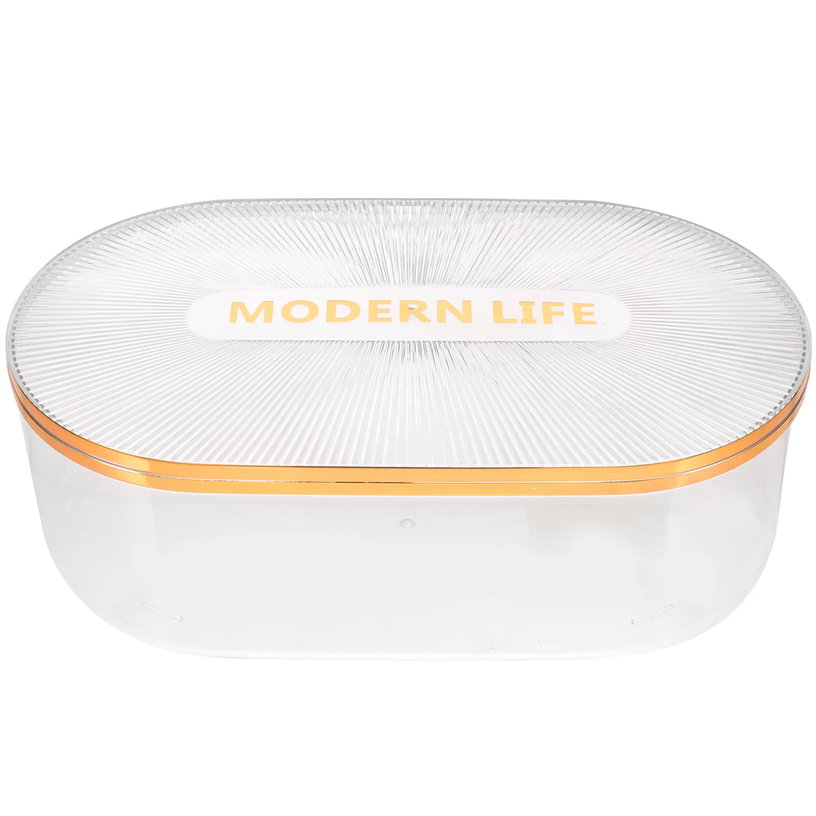 

Box Organizer Jewelry Acrylic Bathroom Desktop Fridge Trinket Sundries Tray Keepsake Case Organizers Stackable Clear Makeup Lids