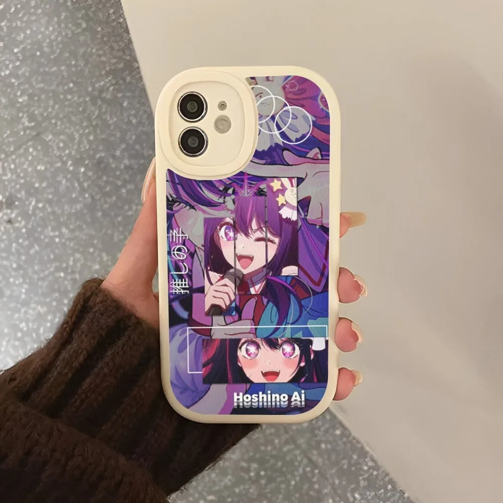 Oshi No Ko Anime Phone Case Hard Leather For iPhone 14 13 12 Mini 11 14 Pro Max Xs X Xr 7 8 Plus 6 6s