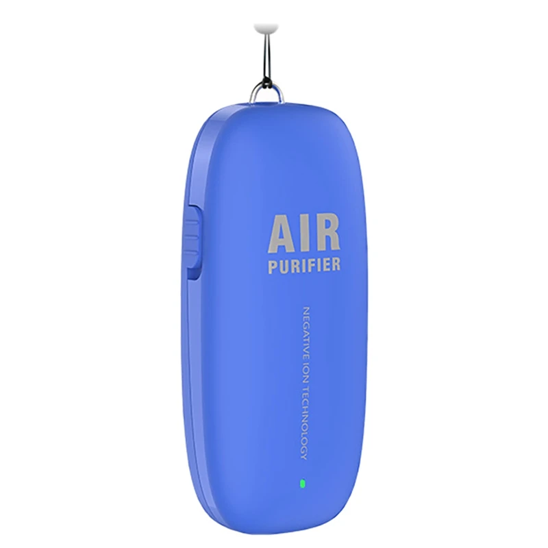 

150 Million Negative Ion Air Purifier Personal Wearable Mini Portable Ionizer 1000MAh Battery Car Air Freshener