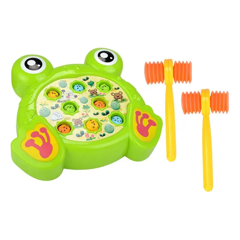 

Whack A Frog Game Wackamole Game For Kids Percussion Toys Exercise Arm Strength Parent-child Interaction Hand-eye Coordination