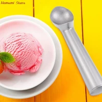 home ice cream scoops stacks stainless steel ice cream digger non stick fruit ice ball maker watermelon ice cream spoon tool