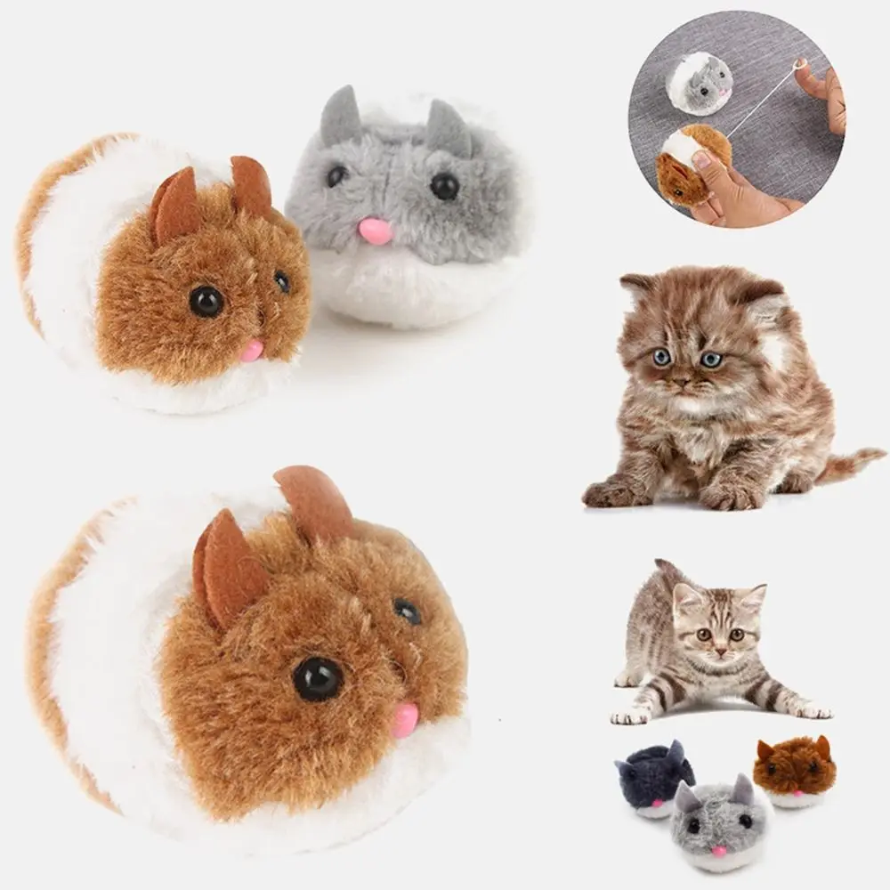 

Plush Bite Resistant Training Indoor Rat Chewing Teeth Cleaning Tool Cat Toys Pet Product Interactive Cat Toy