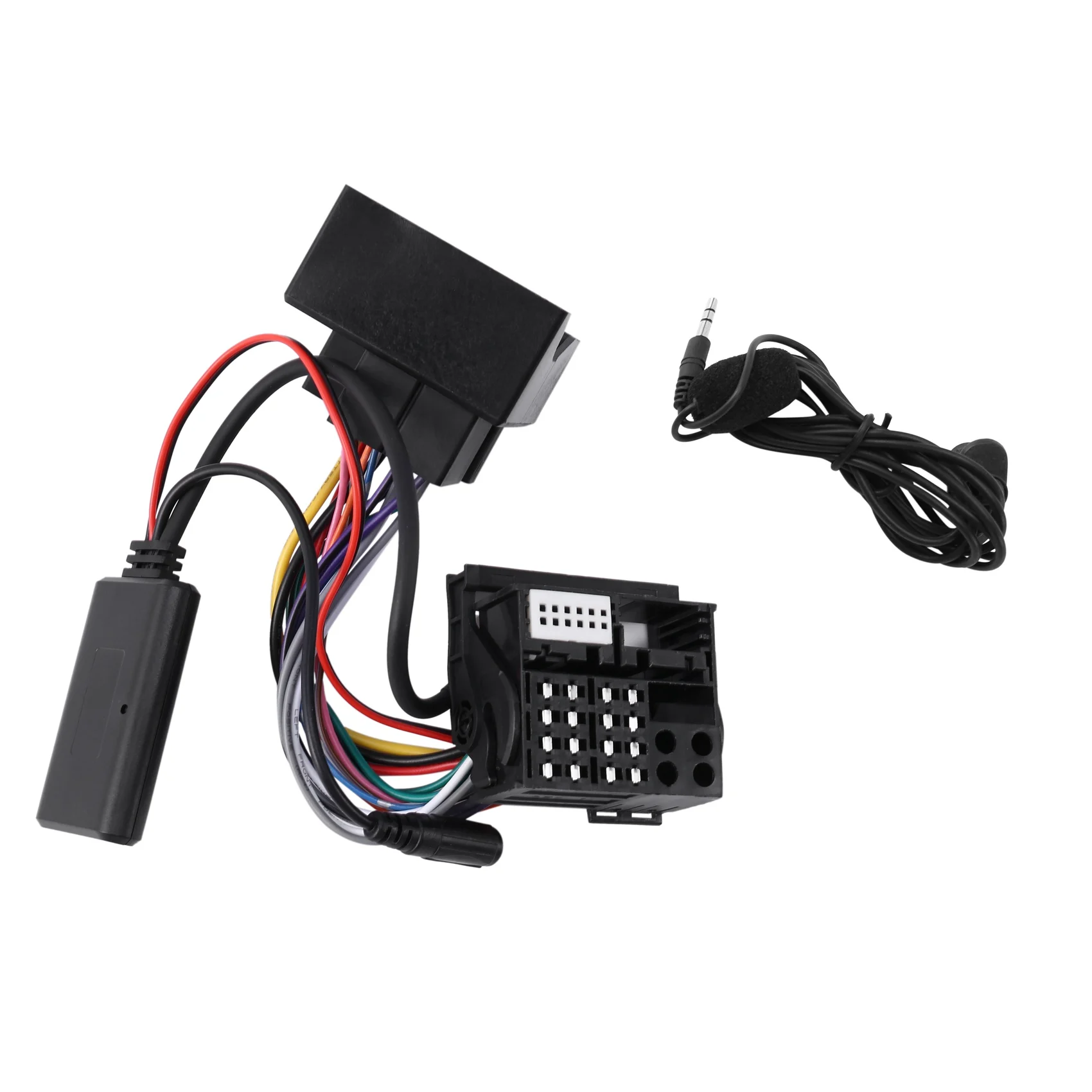 Фото Автомобильный радиоприемник A21F с Bluetooth, музыкальным AUX-кабелем и адаптером Handsfree для BMW E60 E63 E90 E91 №4