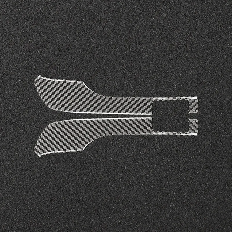 

For Nissan GTR R35 2008-2016 Carbon Fiber Car Dashboard Sides Buttons Panel Cover Sticker Trim Interior Accessories