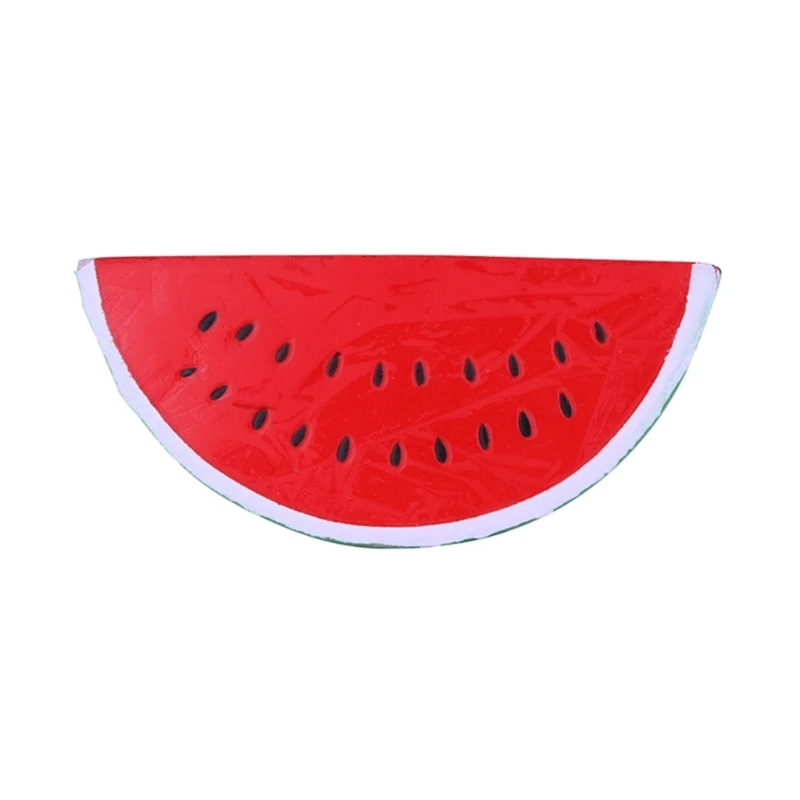 

Jumbos Squishy Slow Rising Watermelon Fruit Squishy Stress Relief Cute Toy for Kids and Adults 6.9" 5.5"