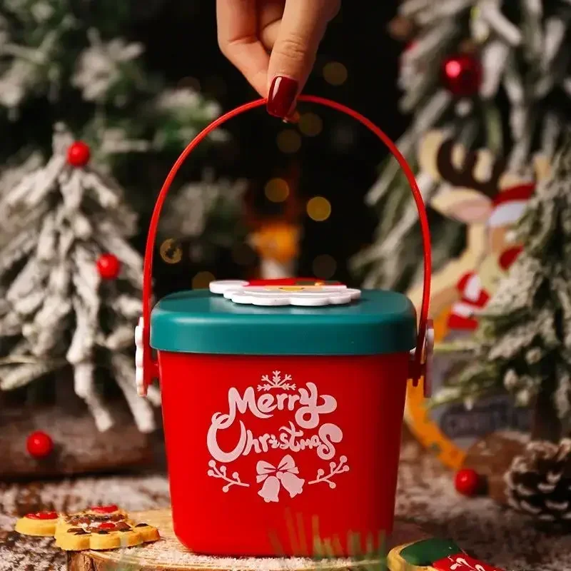 

New Christmas Apple Box Eve Fruit Gift Box Gift Packaging Snowman Box Merry Christmas