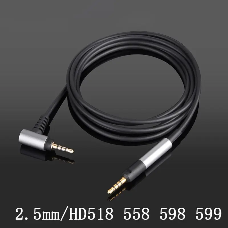 

Noise Cancelling Headphone Cable for HD595/558 /518 /598 HD599/569 New Dropship