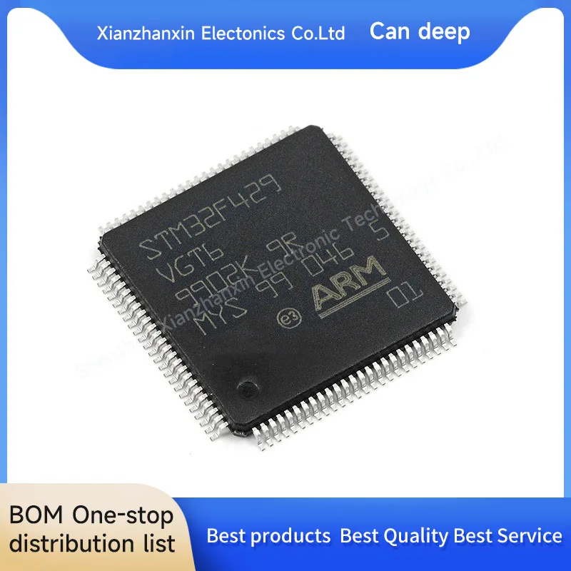 

1PCS/LOT STM32F429VGT6 STM32F429 429VGT6 LQFP100 New original micro controller