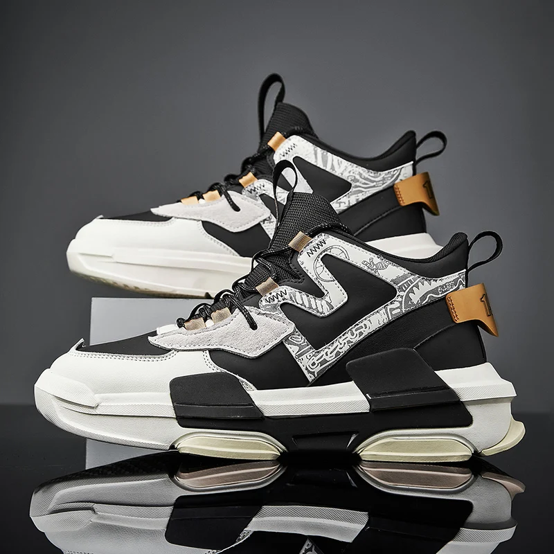 

Кроссовки мужские спортивные, удобная обувь для бега, выразительные стили, дизайнерские, черные, 7, 2023