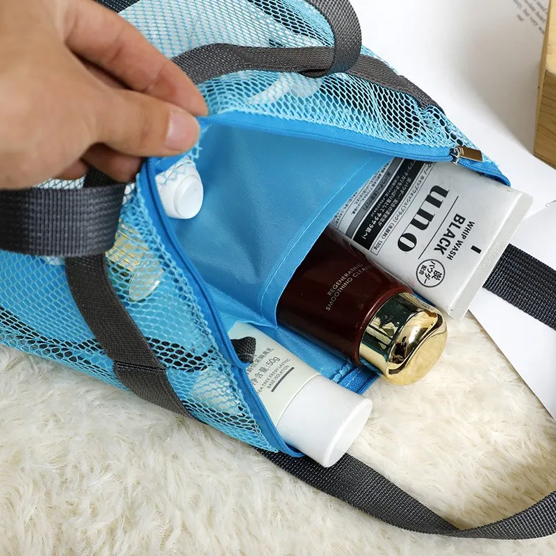 Сумка сетчатая детская для пляжа сумка-Органайзер