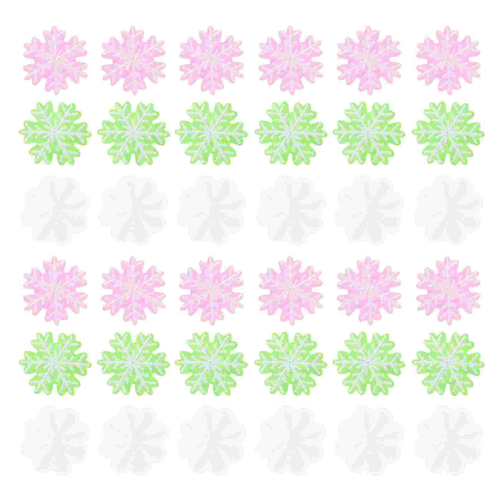 

Christmasapplique Iron Sew Patch Embroidery Snowflake Appliques Fabric Embroidered Sewing Craft Winter Clothing Badges Project