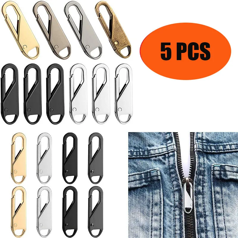 

5 шт./набор, съемный Универсальный Съемник для молнии