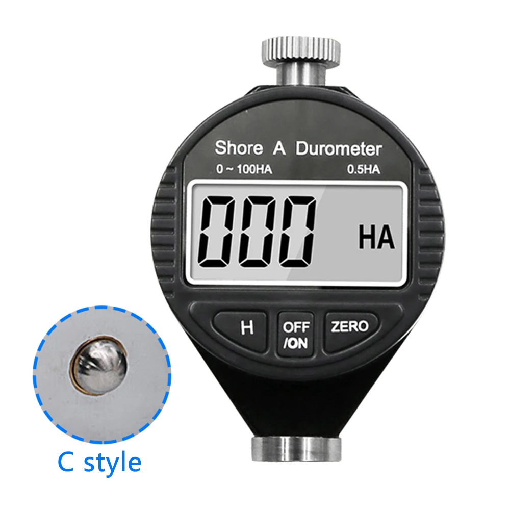 

HA HD HC Digital Shore Durometer Sclerometer Rubber Hardness Tester Meter paragraph 0-100H Electronic digital hardness tester