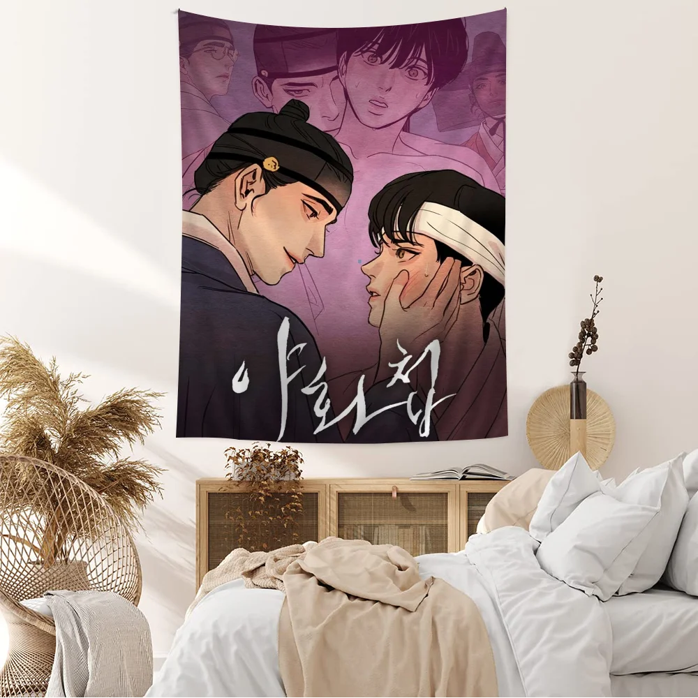 Comic P-Painter Of The N-Night Hanging Bohemian Tapestry Tarot Hippie Wall Rugs Dorm Home Decor