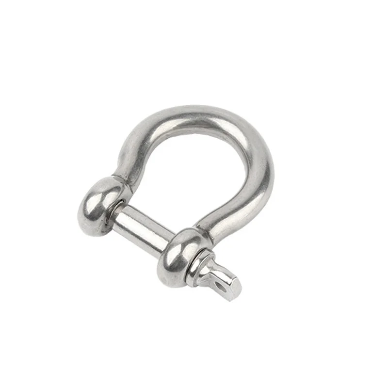 

M4-M14 A2 нержавеющая сталь 304, антикоррозийные скобы Dee, D скоба, винтовой штифт, тип D, стандартная пряжка, буксировочная подъемная скоба