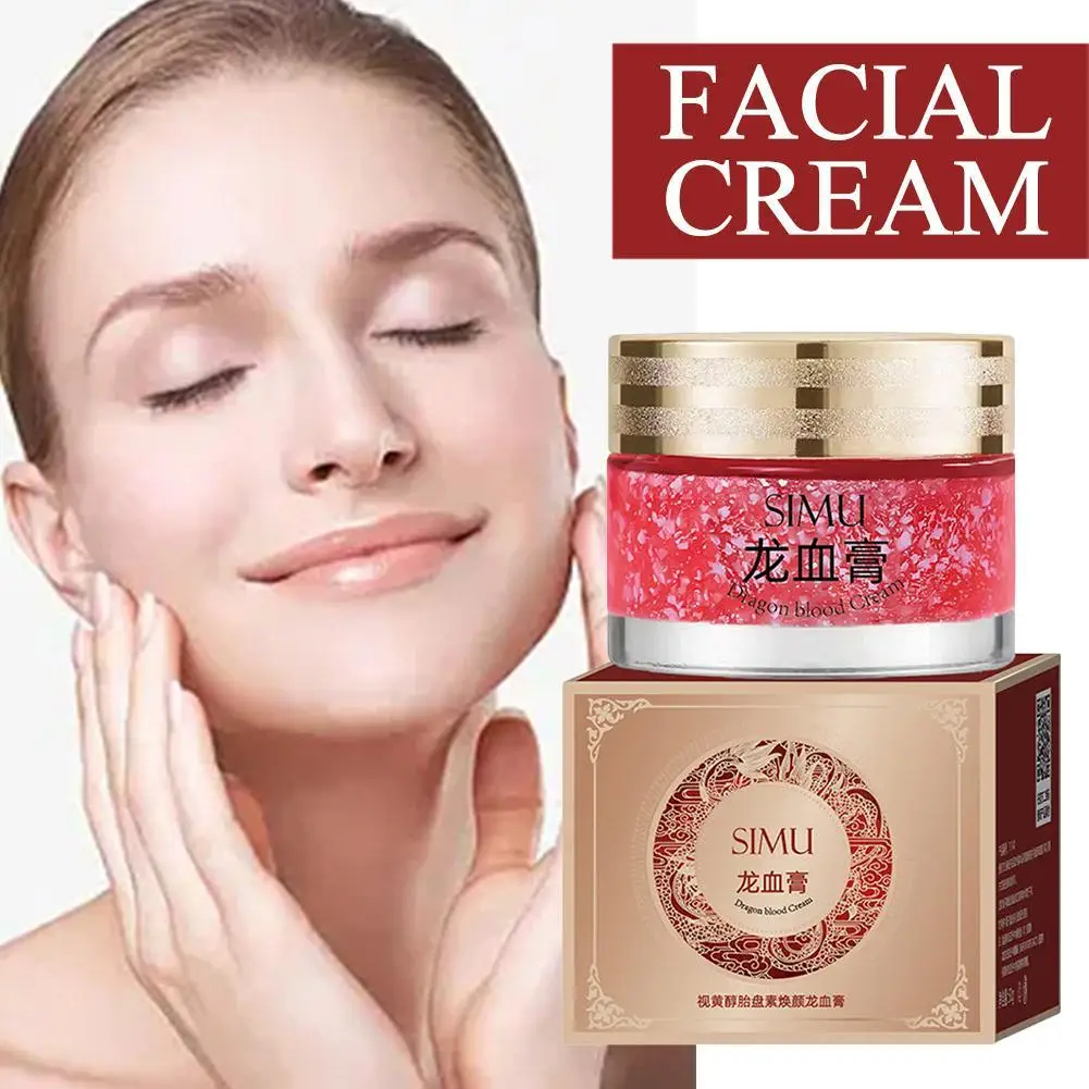 

Kirin Dragon Blood Lady Face Cream Anti-Wrinkle Whitening Moisturizing Cream Shrink Pores Anti-aging Brighten Face Skin Care 50g