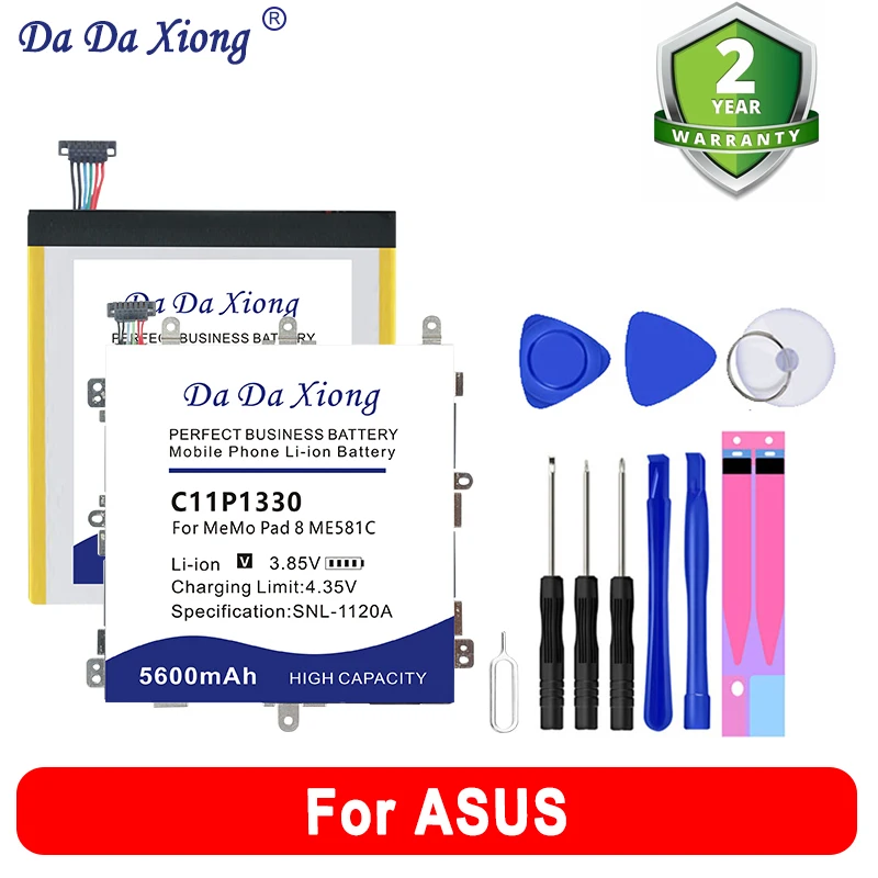 

C11P1402 SBP-28 Battery For Asus MeMo PadFone Pad Transformer Book S 7 8 10 A66 P93L ME102A ME173X ME302 T100TAL ME375C ME7610CX