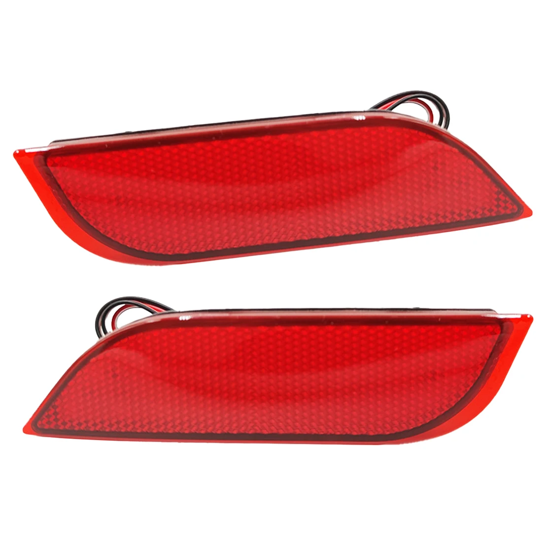 

1 Pair Red Lens Rear Bumper LED Reflector Light Fit For Subaru Impreza WRX Legacy Exiga Levorg XV Crosstrek 12V