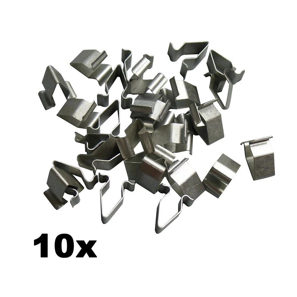 

10x Metal Trim Panel Clips Seat 16mm Boot & Tailgate Interior Lining Rivet Post Pressure Expands Legs 3B9867289 4A0867276B
