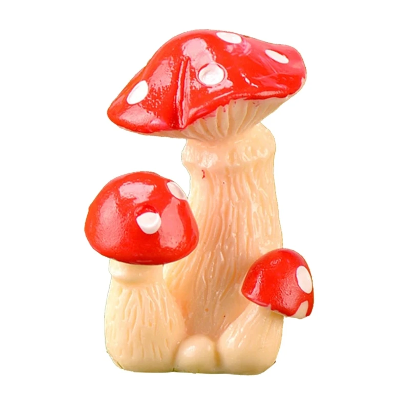 

Миниатюрная фигурка гриба из смолы OOTDTY