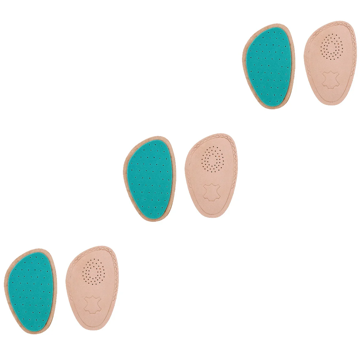 

Sole Pad Forefoot Cushion High-heel Insoles Anti-slip Shoe Comfortable Anti-wear Half Mat Thickened Womens Block Heels