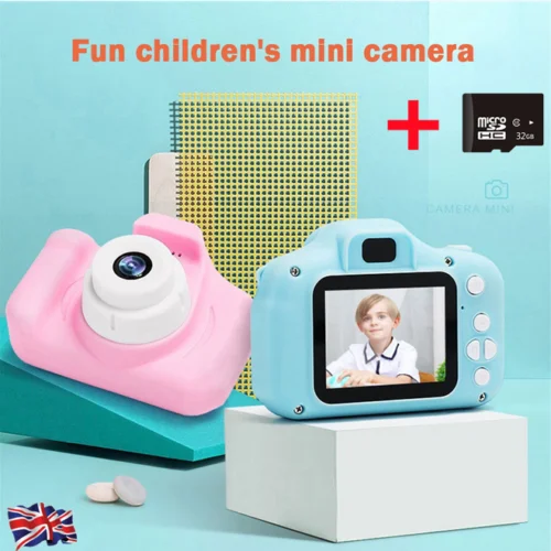 

Kid's Camera Instant Print Camera for Children 1080P HD Video Photo Camera Toys with 8G or 32G Card Kids Toys For Boys and G