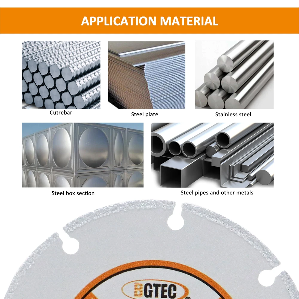 BGTEC 1 шт. диаметр 75 мм алмазный металлический режущий диск арматурная сталь