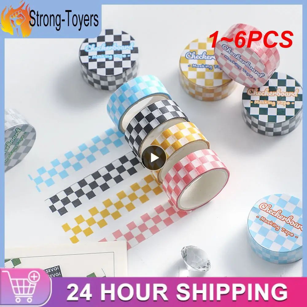 

1 ~ 6 шт. 1 рулон свежая сетка Washi для журнала скрапбукинга дневника планировщика ремесла поставки