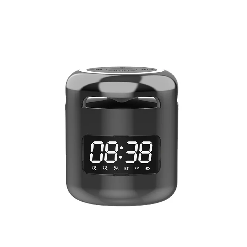 

Portable Smart Wireless Bluetooth Speaker Mini Mobile Phone Alarm Clock Card Computer Subwoofer Outdoor Stereo Sound Audio Sale